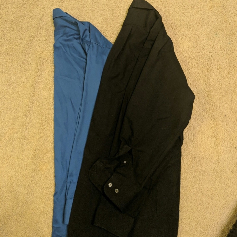 2 mens dress shirts